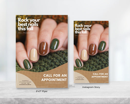 Nail Salon Promo Flyer